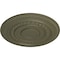 Ekena Millwork Oldham Ceiling Medallion (Fits Canopies up to 8 5/8"), Hand-Painted Painted Turtle, 18"OD x 1 1/4"P CM18OLPTF - alternate 2